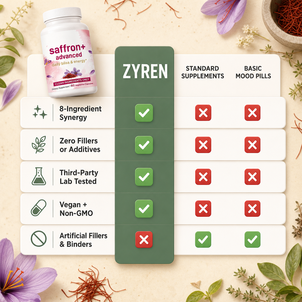 Zyren - Advanced Saffron Supplement